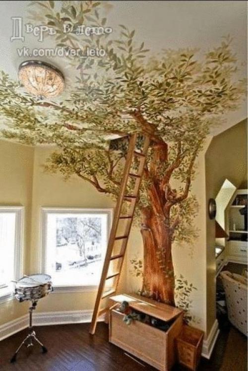 Настенные стикеры в интерьере - идеальный способ самовыразиться. 04