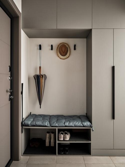 Стильное преображение типового ремонта от застройщика в двушке 65 м. 06