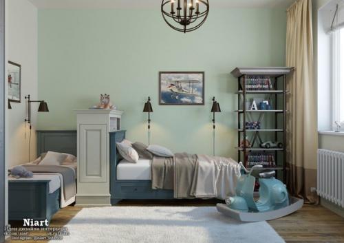 Дизайн - проект квартиры площадью 70 кв. 06