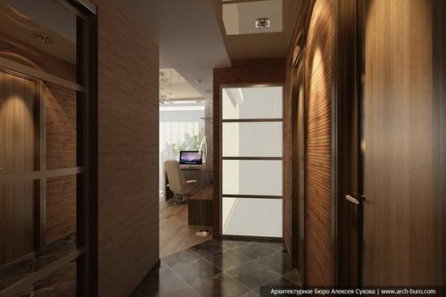 Дизайн - проект однокомнатной квартиры. 01