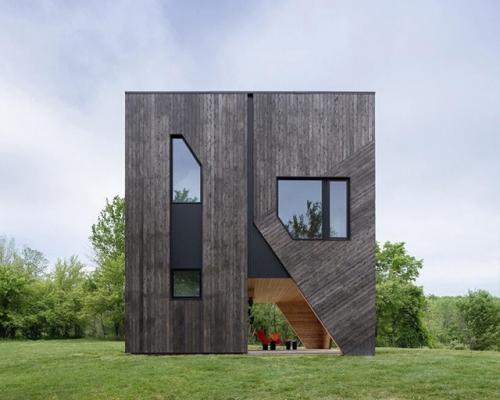 Куб на холме: коттедж из кедра в хиллсдейле от Forma. 05 Куб на холме: коттедж из кедра в хиллсдейле от Forma. 05