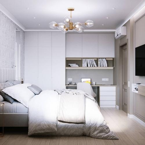 Дизайн - проект квартиры в спокойной цветовой гамме. 06