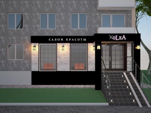 Я проектирую не только жилые интерьеры но и коммерческие - например этот салон красоты. 06