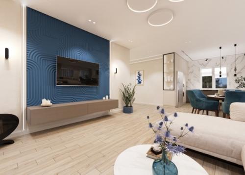 Кроме реализованных проектов у нас конечно же есть интерьеры в стадии проектирования. 01