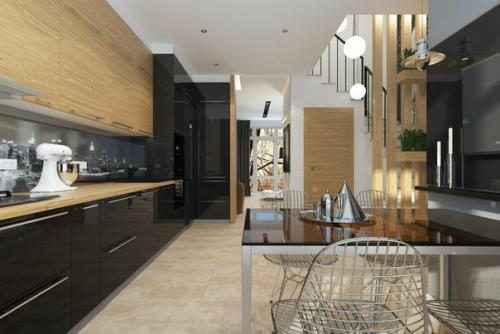 Интерьер таунхауса в г. Аксай (первый этаж), 43 кв. 04