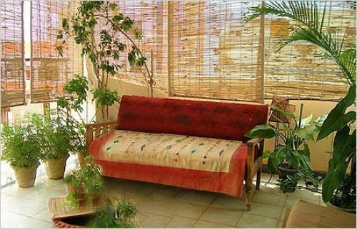 Зеленый уголок в интерьере. 03