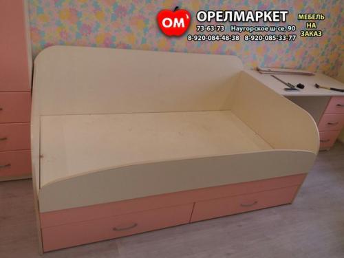 Детскую нашего производства в квартиру по улице Андрианова установили. 02