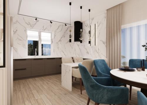 Кроме реализованных проектов у нас конечно же есть интерьеры в стадии проектирования. 03