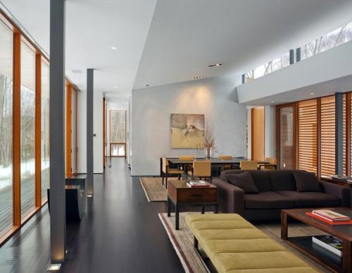 Дом в форме моста от Joeb Moore Partners Architects. 02