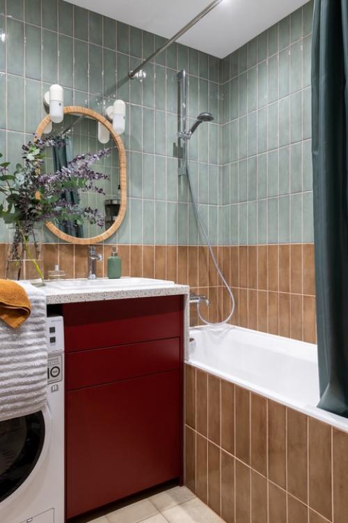 Без перепланировки: сочный интерьер типовой квартиры 88 м. 08