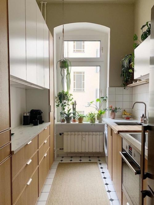 Немного винтажа, немного современности и теплых тонов в берлинской квартире площадью 54 кв. 04