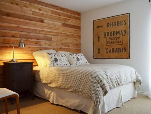 Отделка комнаты деревянными панелями: 06