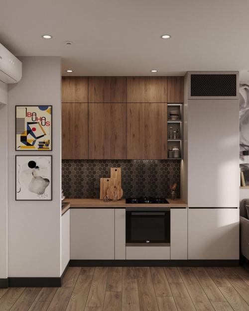 Проект кухни 14 кв. 07