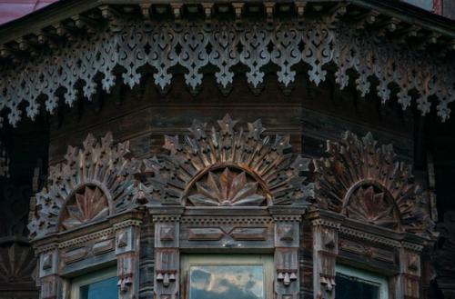 Сказочный терем!  Особняк поляшова, костромская область, с. погорелово. 04