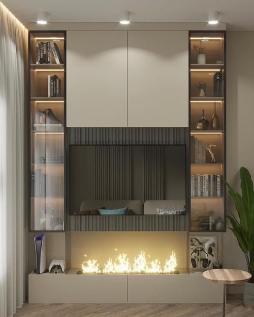 Интерьер кухни - гостиной (21, 2 кв. 02