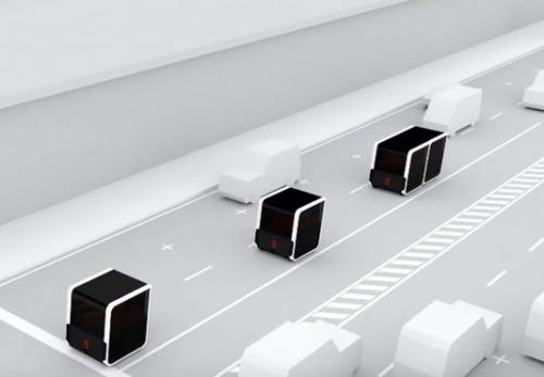 Модульная транспортация Next Future толпы собирает. 03