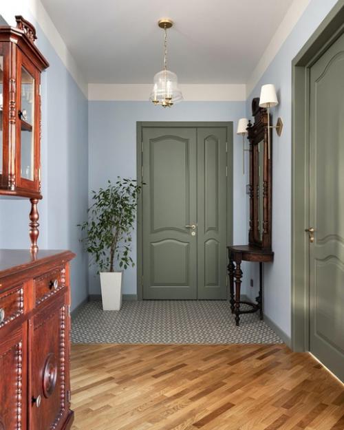 Реализованный интерьер квартиры, площадью 92 кв. 06