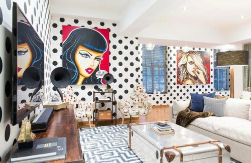 Поп арт в вашем интерьере. 01