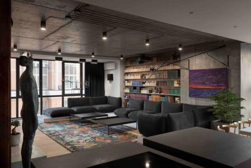 Двухэтажная квартира в Киеве от сергея махно. 01 Двухэтажная квартира в Киеве от сергея махно. 01