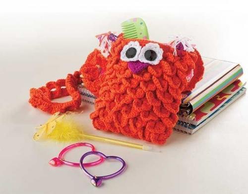 Вязание чешуйками.  Оригинальные идеи и схемы. 06