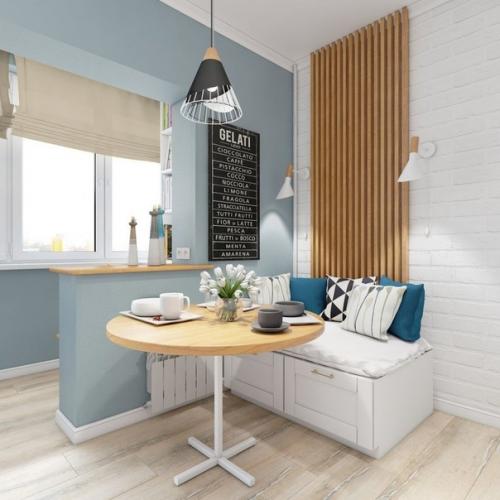 Однокомнатная квартира 38 кв. 03