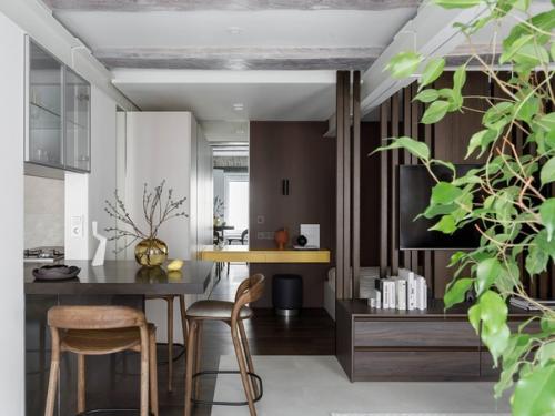 Нестандартный интерьер малогабаритки. 07