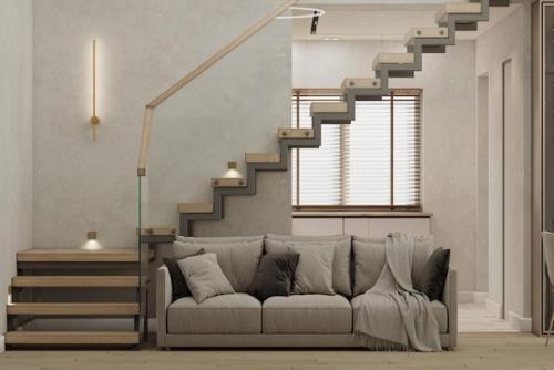 Кухня - гостиная со вторым светом - это много пространства и естественного света. 05