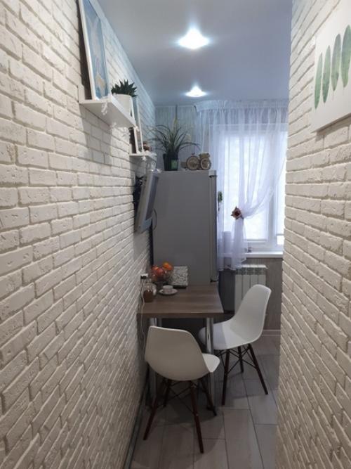 И мы в нашей новой кухне обживаемся. 02