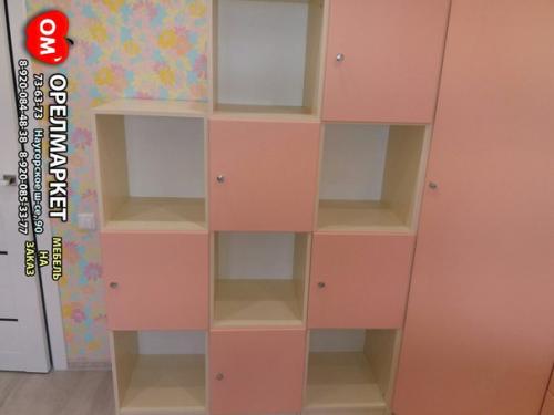 Детскую нашего производства в квартиру по улице Андрианова установили. 04