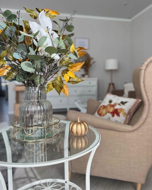Милые осенние акценты в интерьере Натальи в Самаре _dom_s_Kotikami. 01