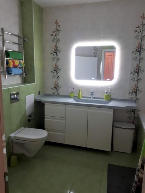 Наш ремонт в ванной.