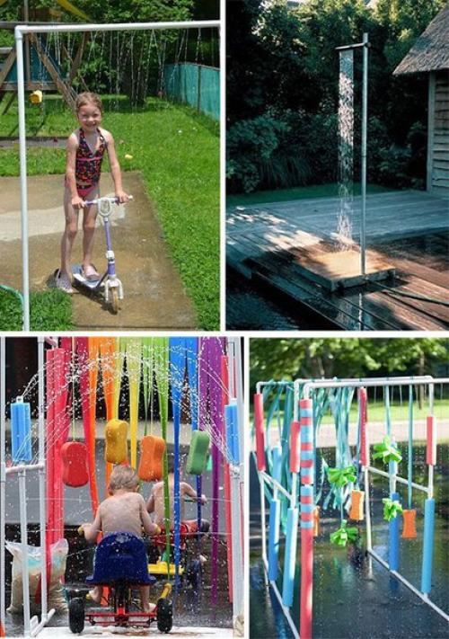 Полезные идеи.  Поделки из пластиковых труб. 01