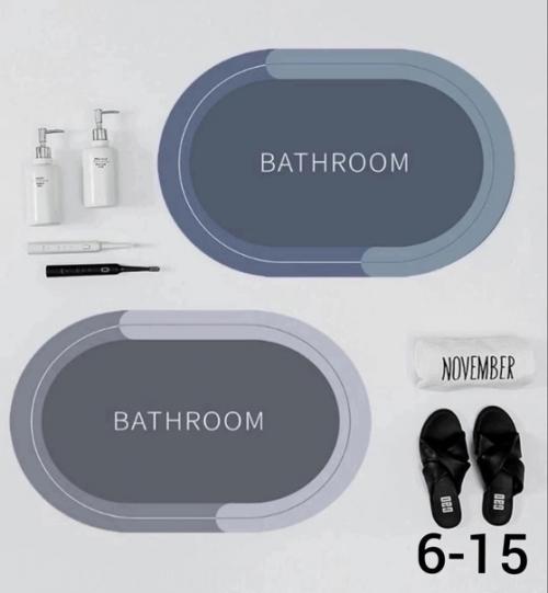 Коврик для ванной противоскользящий. 06