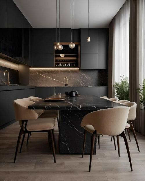 Дизайн кухни в современном стиле. 05