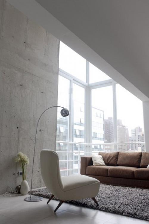 Лофт с кубической кухней от Oneto/Sousa Arquitectura Interior в перу. 05