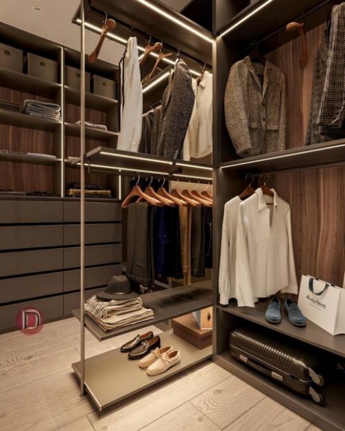 Интерьер однокомнатной квартиры в современном стиле. 08