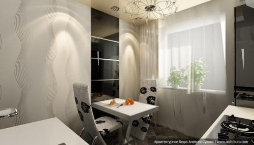 Дизайн - проект однокомнатной квартиры. 09