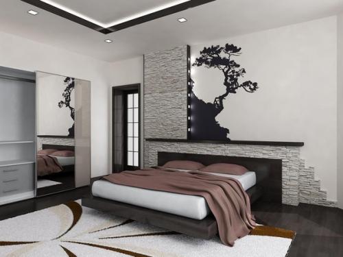 Японский стиль в интерьере квартиры. 08