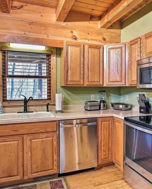 Шикарный деревянный домик. 03