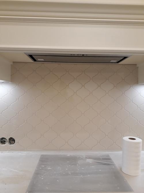 Установка фартука на готовую кухню. 06