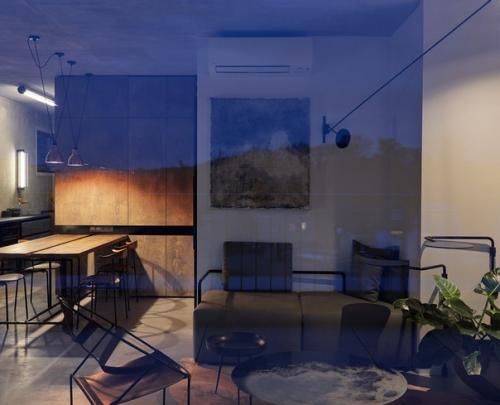 Лофт в Праге для молодого хозяина. 01