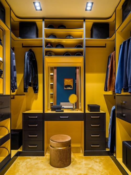 Реализованный интерьер квартиры с английским акцентом в Москве. 04