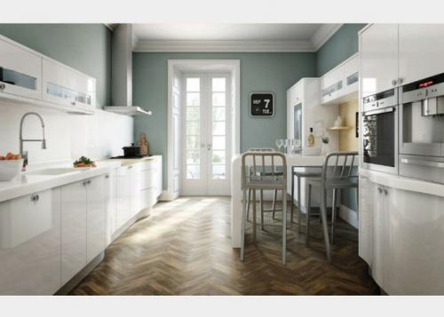 Уважаемые ребята, нужен ваш совет относительно зонирования параллельной кухни. 02