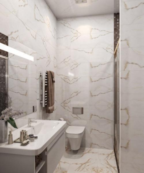 Проект квартиры - студии 30 кв. 07