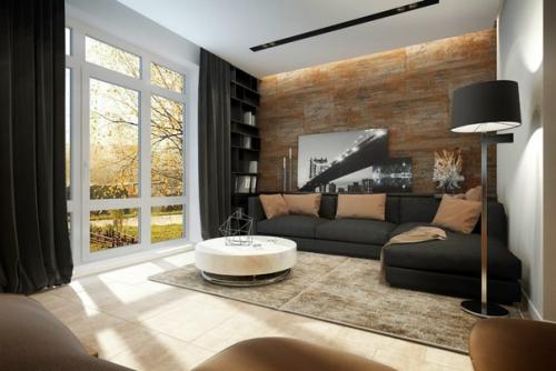 Интерьер таунхауса в г. Аксай (первый этаж), 43 кв. 01