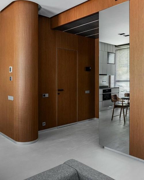 Денис спорыхин, архитектурная студия арх 2 о оформил интерьер квартиры площадью 59 кв. 06