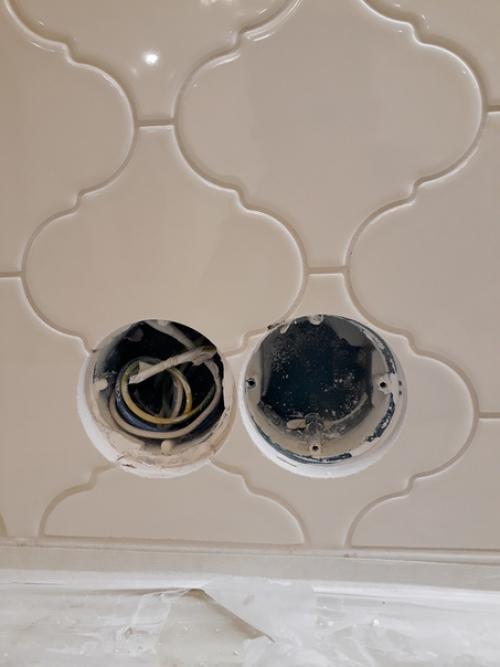 Установка фартука на готовую кухню. 02