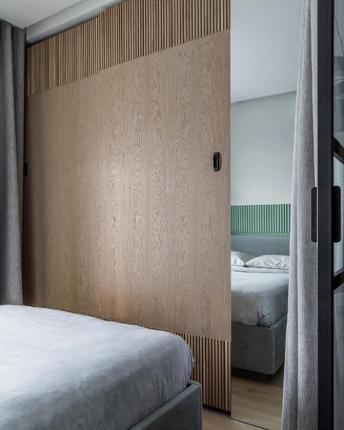 Проект квартиры площадью 38 м 2 от дизайнера Ольги Богаткиной. 07