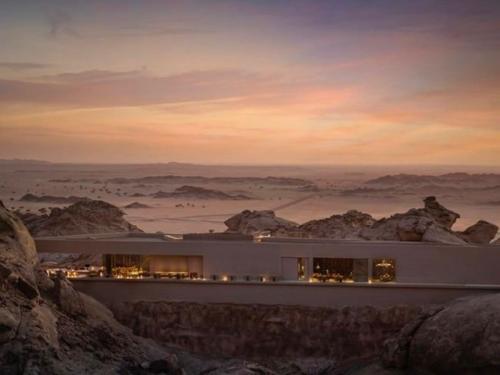 Desert Rock Resort: отель, выросший из скал саудовской Аравии. 03 Desert Rock Resort: отель, выросший из скал саудовской Аравии. 03