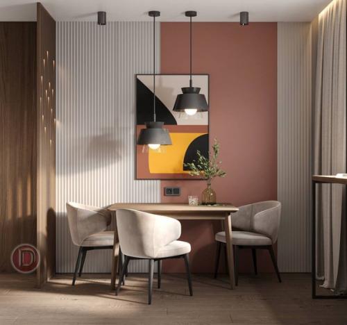 Интерьер однокомнатной квартиры в современном стиле. 05